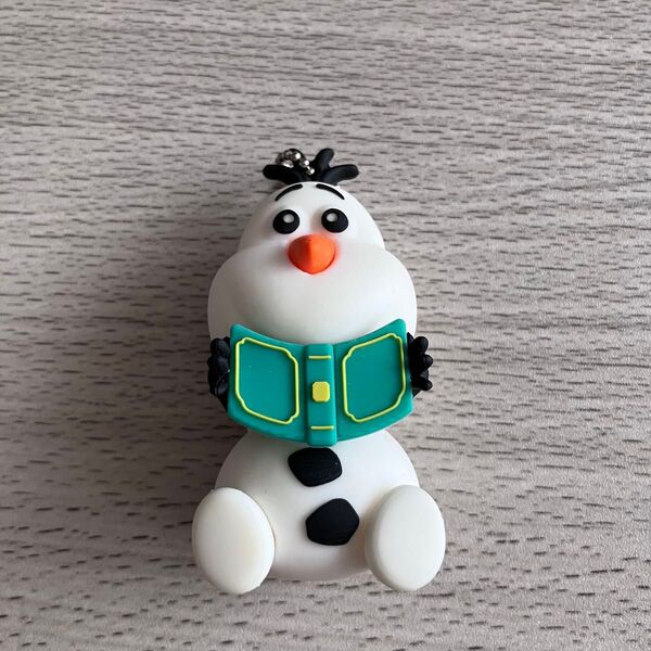 アナと雪の女王 オラフ ラバーマスコット キーホルダー ストラップ フィギュア