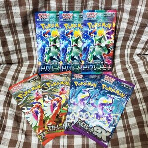 未開封 バラパック 拡張パック ポケカ トリプレットビート スカーレットバイオレットex 計10パック