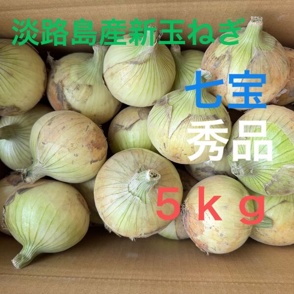 淡路島産新玉ねぎ七宝秀品5kg☆