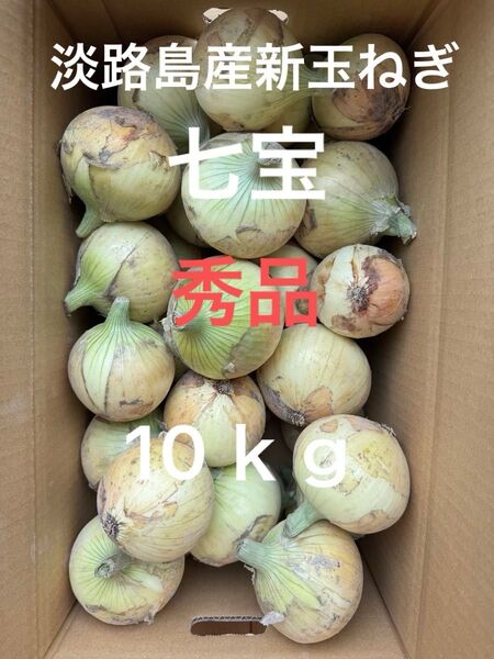 淡路島産新玉ねぎ七宝秀品10kg☆