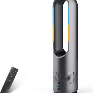 タワーファン 扇風機 セラミックヒーター【2025最新型&冷暖両用&羽根なし】値下げ不可