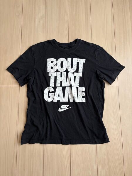 NIKE 「 BOUT THAT GAME 」 ナイキ ロゴ Tシャツ ティーシャツ Tシャツ 半袖Tシャツ プリント
