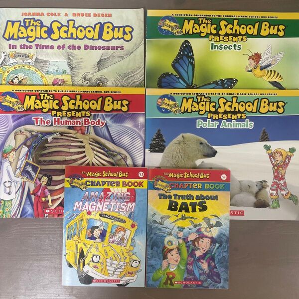 (半額以下)The Magic School Bus 6冊セット 洋書絵本 児童書 英語絵本 多読 読み聞かせ 英語学習