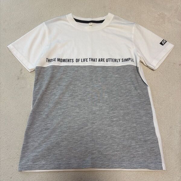 160センチ 半袖Tシャツ 訳あり価格 シンプルデザイン Tシャツ ロゴ