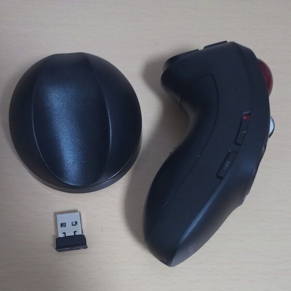 エレコム Relacon ワイヤレス ハンディトラックボール ELECOM M-RT1DRBK
