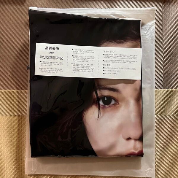 二階堂ふみ/PVC抱き枕/空気ビニール/エアクッション/90cm×45cm
