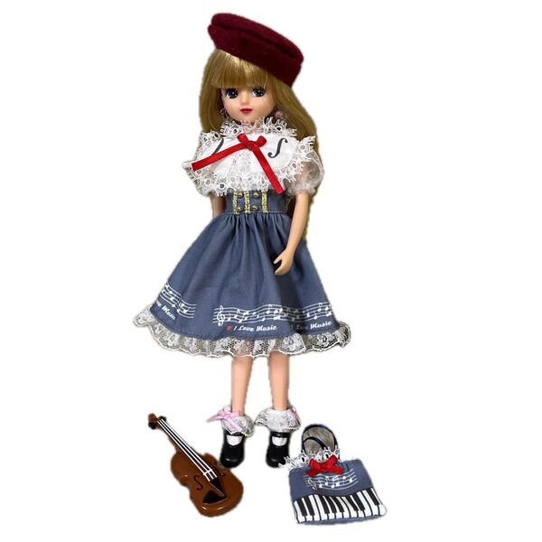美品♪ バイオリンレッスン リカちゃん タカラトミー リカちゃん人形 ドール 人形 タカラ 着せ替え人形