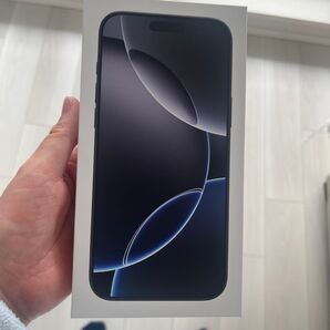 iPhone16 Pro Max ブラックチタニウム256 SIMフリー新品未開封