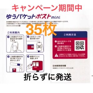 ゆうパケットポストmini 封筒 35枚 新品 スピード発送 ゆうパケットポスト ゆうパケットポストミニ 専用封筒