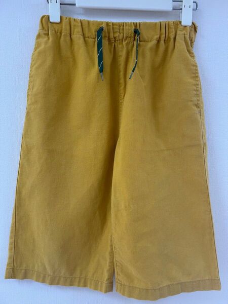 キッズ ハーフパンツ 黄色 160cm