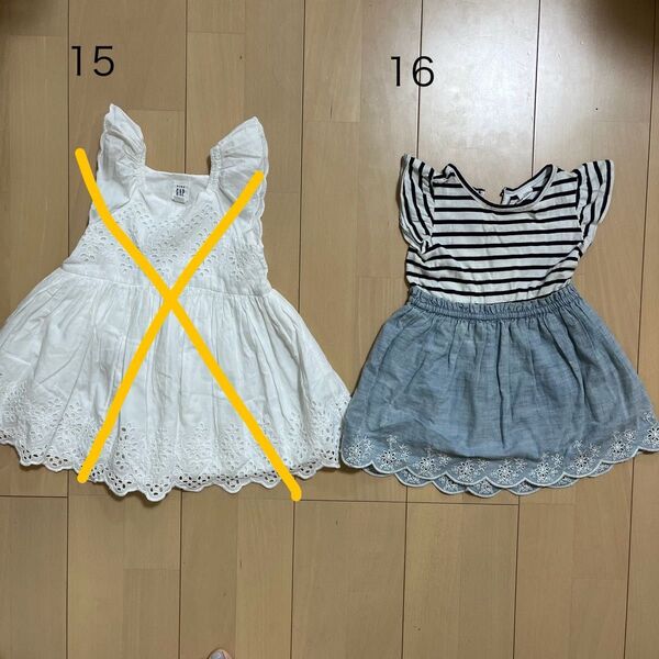 3着★プティマイン GAP ワンピース ベビー服80 子供服 女の子