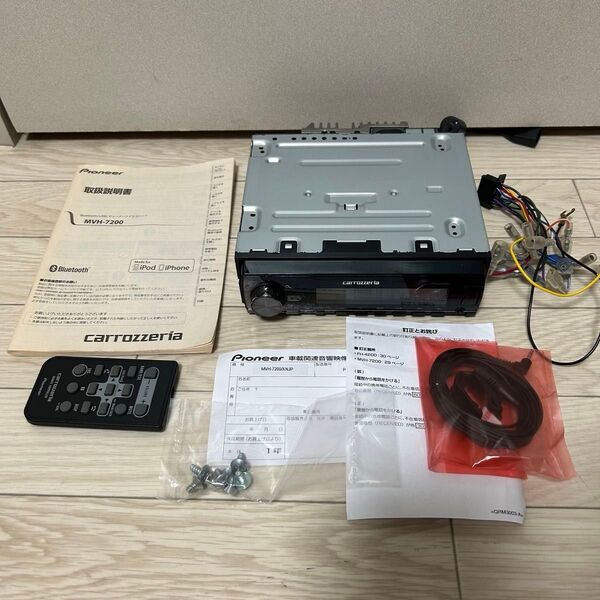 カロッツェリア MVH-7200 カーオーディオ カーステレオ パイオニア