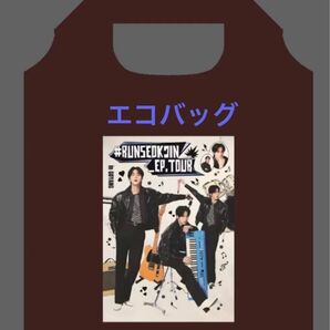 BTS JIN ジン Echo エコバッグ 韓国マスター 韓国カフェ 新品