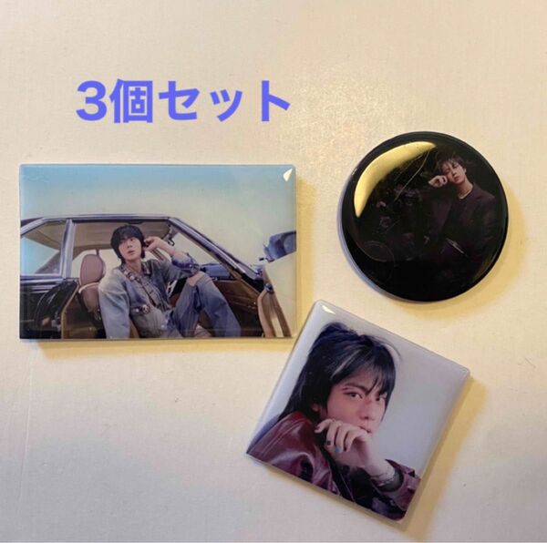 BTS JIN ジン echo マグネット 3個セット 韓国マスター韓国カフェ 新品