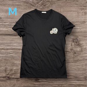 【極美品】Moncler モンクレール Tシャツ ブラック M