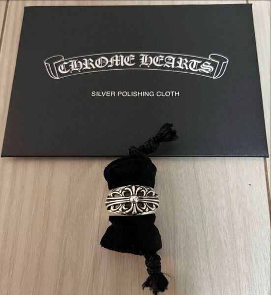 クロムハーツ フローラルクロスリング CHROME HEARTS