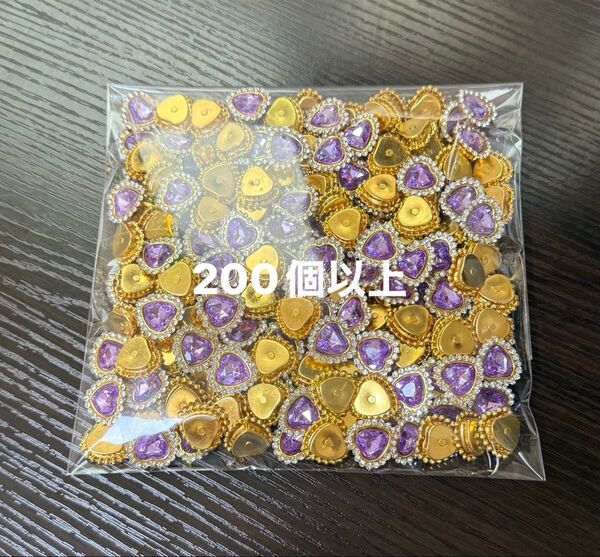 デコパーツ センターパーツ ビジュー ネイルパーツ ハート
