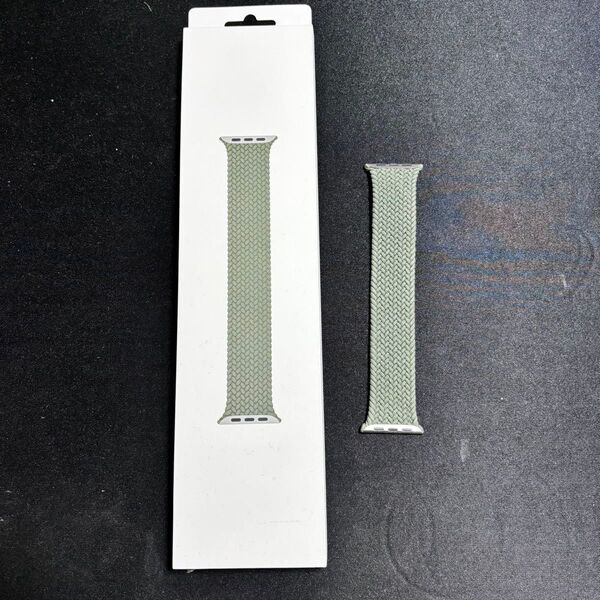 アップル純正 ブレイデッドソロループ 44mm サイズ5 インバネスグリーン