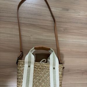niko and・・・ カゴバッグ ミニトート ショルダーバッグ 2way レディース ベージュ