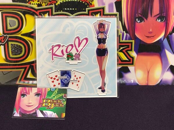 Rio アクリルスタンド 未開封 2種セット スマスロ スーパーブラックジャック BLACK JACK 山佐 NET