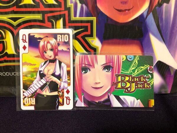 Rio トランプ ダイヤのQueen スーパーブラックジャック BLACK JACK 山佐 NET リオ