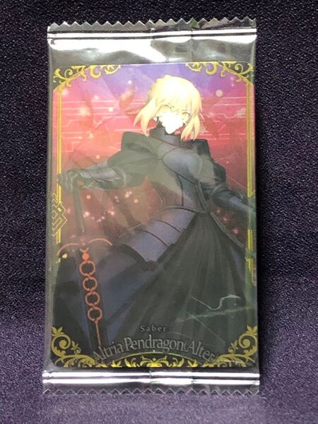 アルトリア ペンドラゴン オルタ セイバー Fate FGO ウエハースカード