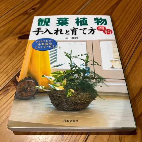 観葉植物 手入れと育て方 中山草司 日本文芸社