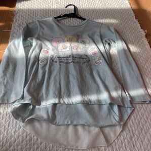 長袖Tシャツ 水色140