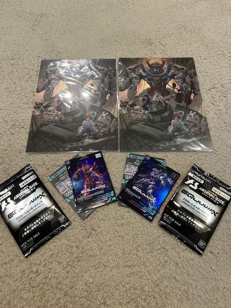 機動戦士Gundamジークアクス 映画 入場者特典 アーセナルベース 2種類 イラストカード2まい GQuuuuuuX 映画1週目