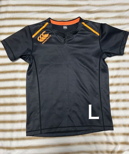 Lサイズ 中古 カンタベリー ラガーシャツ ラグビージャージ canterbury