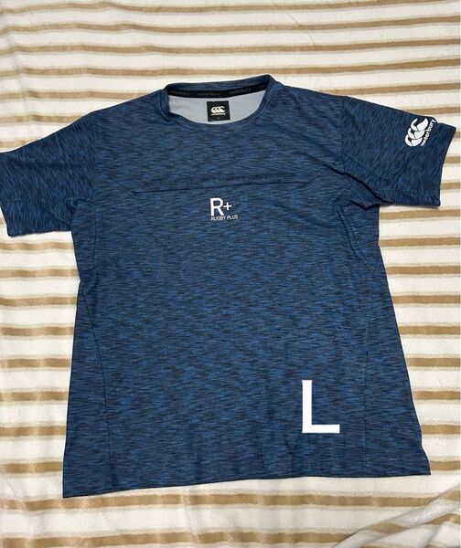 Lサイズ 中古 カンタベリー ラガートレーニング シャツ canterbury Tシャツ 半袖Tシャツ