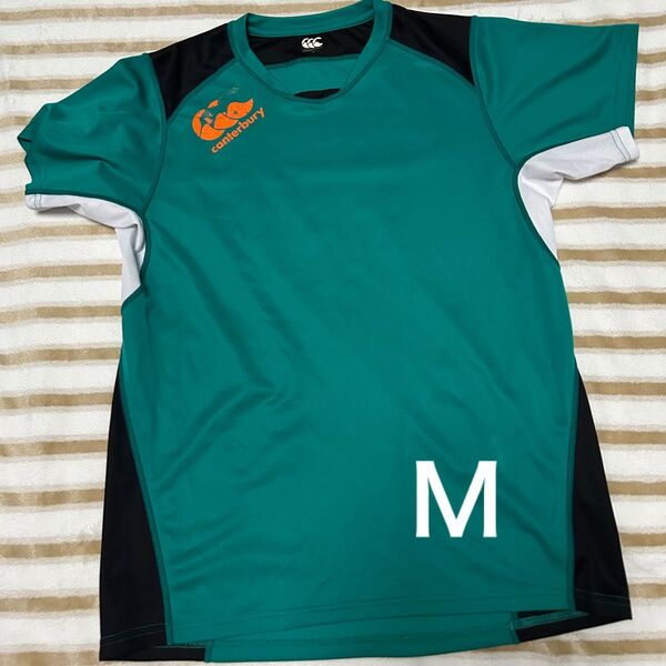 Mサイズ 中古 カンタベリー ラガーシャツ ラグビージャージ canterbury