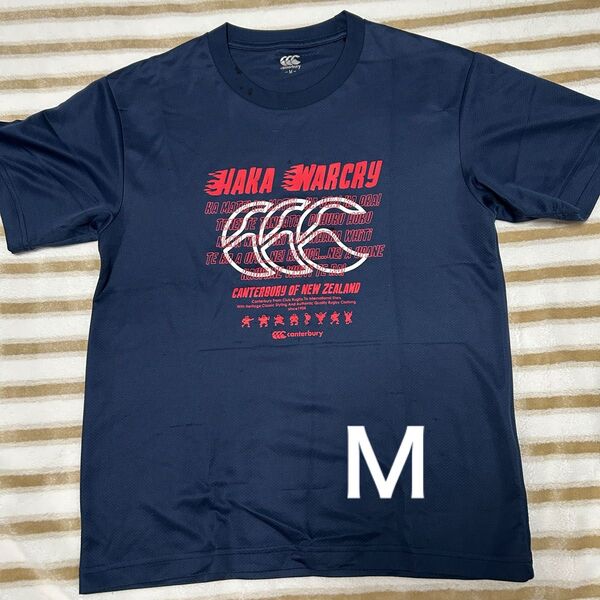 Mサイズ 中古 カンタベリー ラガートレーニングシャツ canterbury 半袖Tシャツ Tシャツ