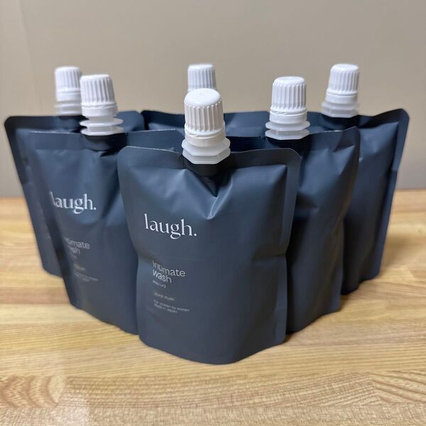 laugh. Intimate wash ピュアマスク ラフドット デリケートゾーンウォッシュ 新品 未開封 6本セット 詰め替え