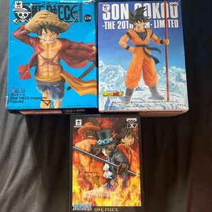 ドラゴンボール 孫悟空 20周年 ワンピース ルフィ マガジン サボ DXF BROTHERHOOD II フィギュア