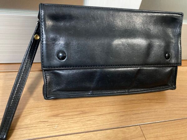 ロンシャン Longchamp クラッチバック 本革仕様 レザー ポーチ