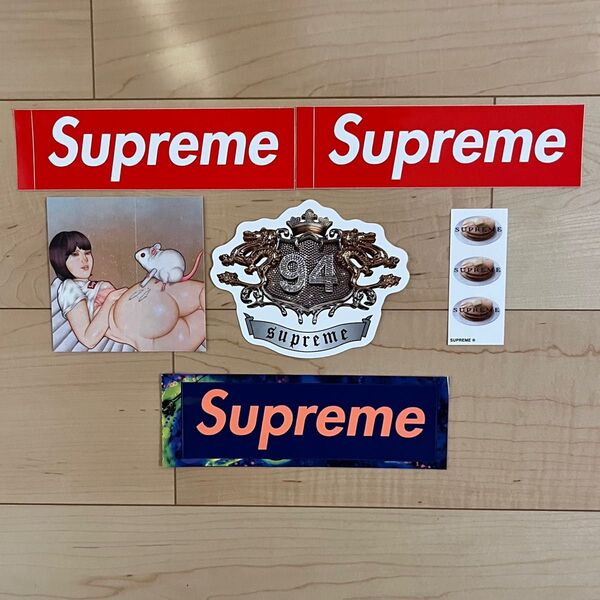 supreme シュプリーム ノベルティステッカーセット