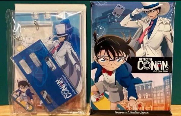 シークレット 名探偵コナン ユニバ ジュエリーアクリルスタンド 怪盗キッド 江戸川コナン USJ