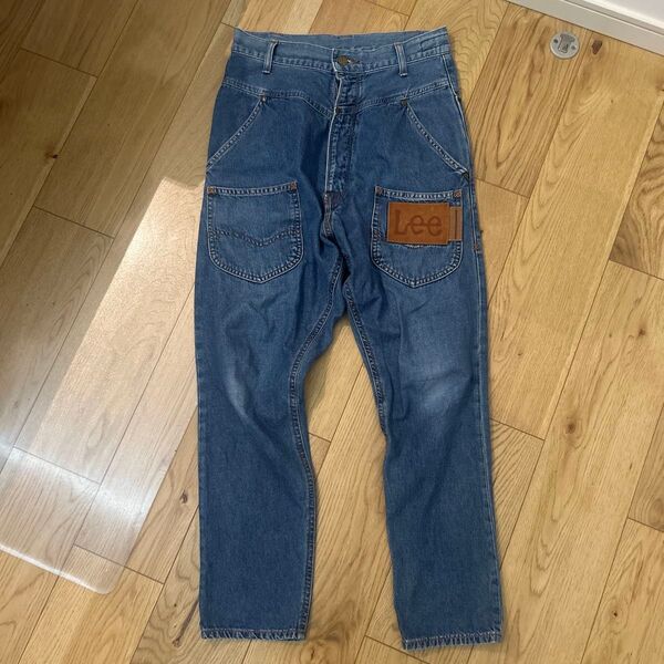 メルシーボークー×Lee うしろまえデニム ジーンズ サルエル パンツ S