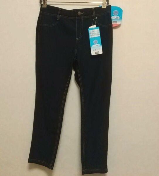 FIBER DRY クール デニム スキニー パンツ レギパン レギンスパンツ