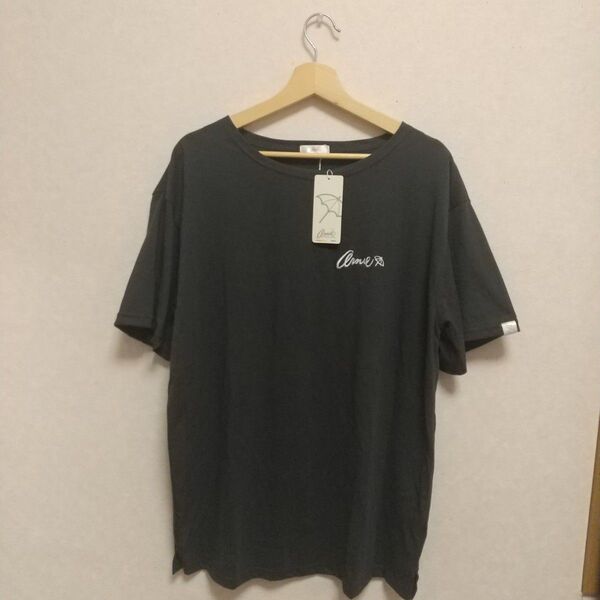 ARNOLD PALMER TM 半袖 ロゴ刺繍 Tシャツ ダークグレー 3XL