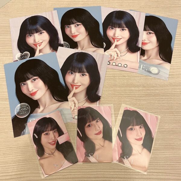 TWICE MOMO トレカ カラコンSIEポストカード