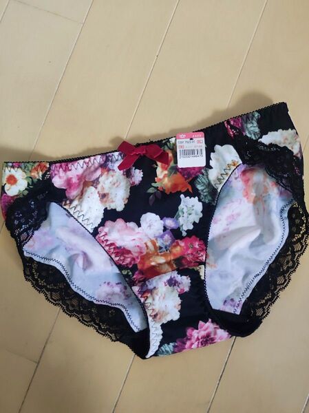 女性用ショーツ Mサイズ 花柄 レース