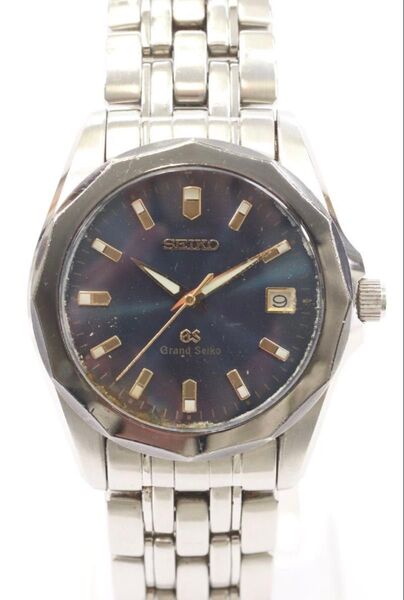 SEIKO GS 8J56-8000 青文字盤 Grand Seiko