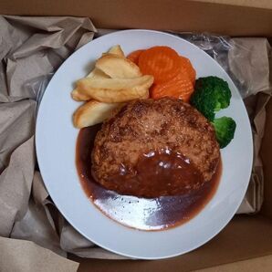 食品サンプル ハンバーグ