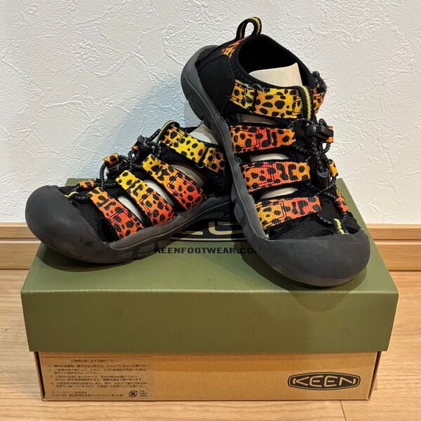 キーン KEEN サンダル 21cm ニューポートエイチツー チーター 豹柄