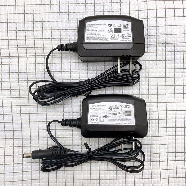 BUFFALO ACアダプター WA-18M12FU ×2個セット