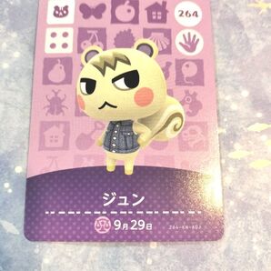 amiiboカード あつ森 ジュン