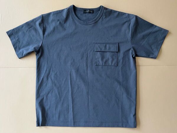nano・universe ナノユニバース ドライポケットTシャツ 半袖 チャコールサイズL