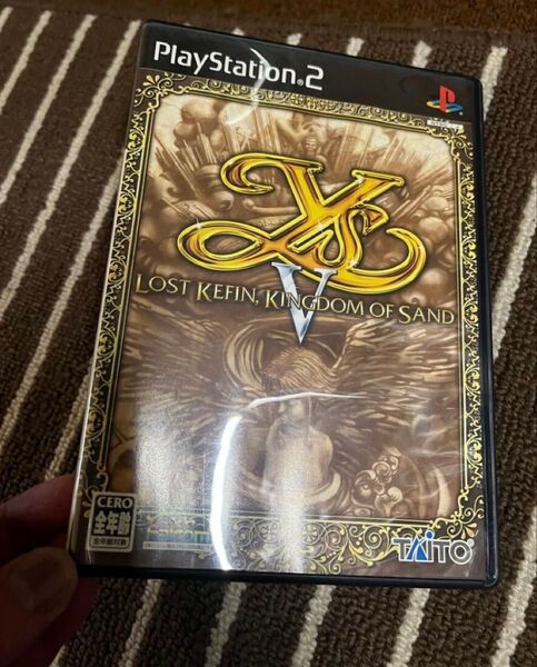 PS2 イースⅤ ロスト ケフィン キングダム オブ サンド イース5 美品
